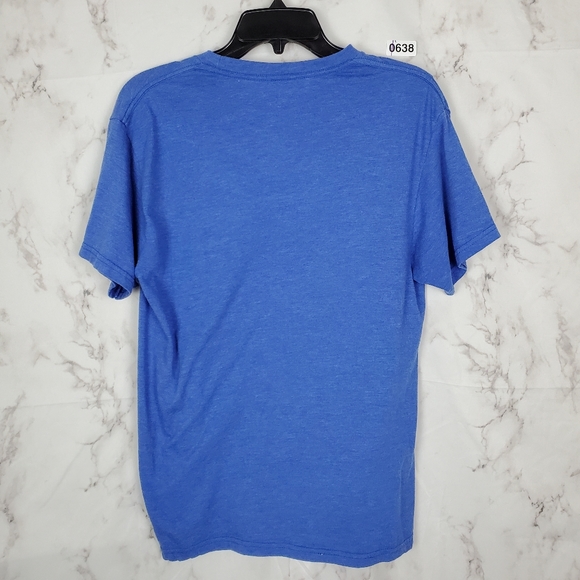 STAR WARS Blue Short Sleeve T-Shirt Luke Skywalker - Picture 4 of 6